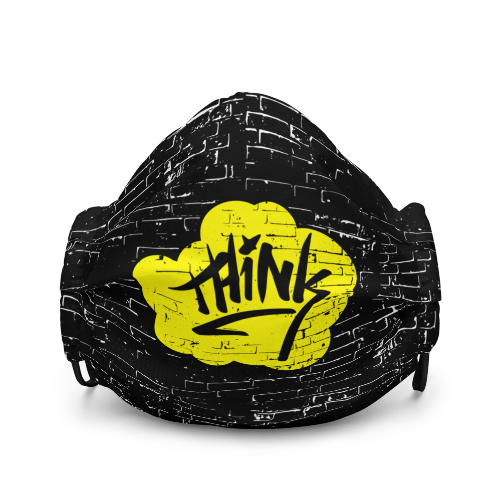 Think Higher - Bubble - Premium Face Mask