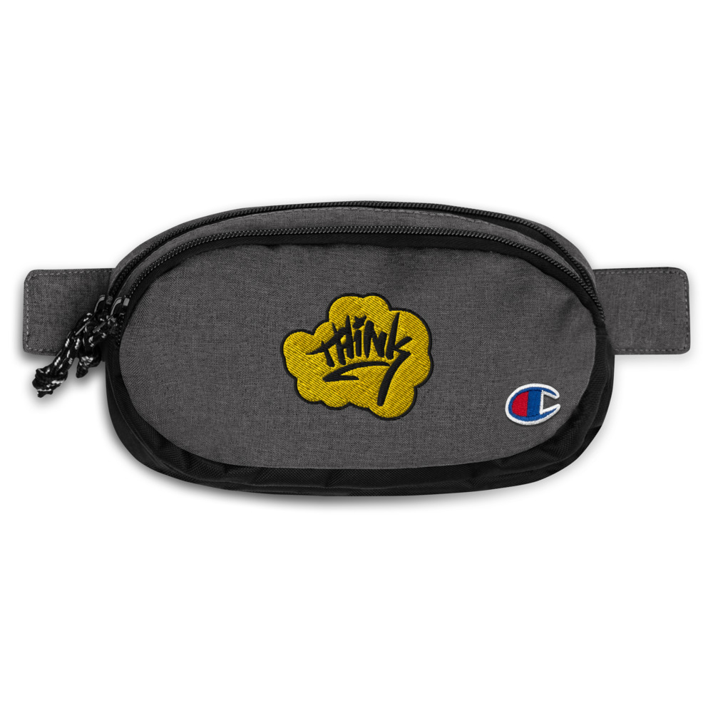 Think Higher Embroidered Champion Fanny Pack