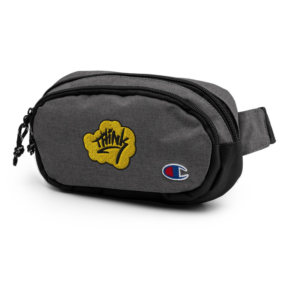 Think Higher Embroidered Champion Fanny Pack - Image 4