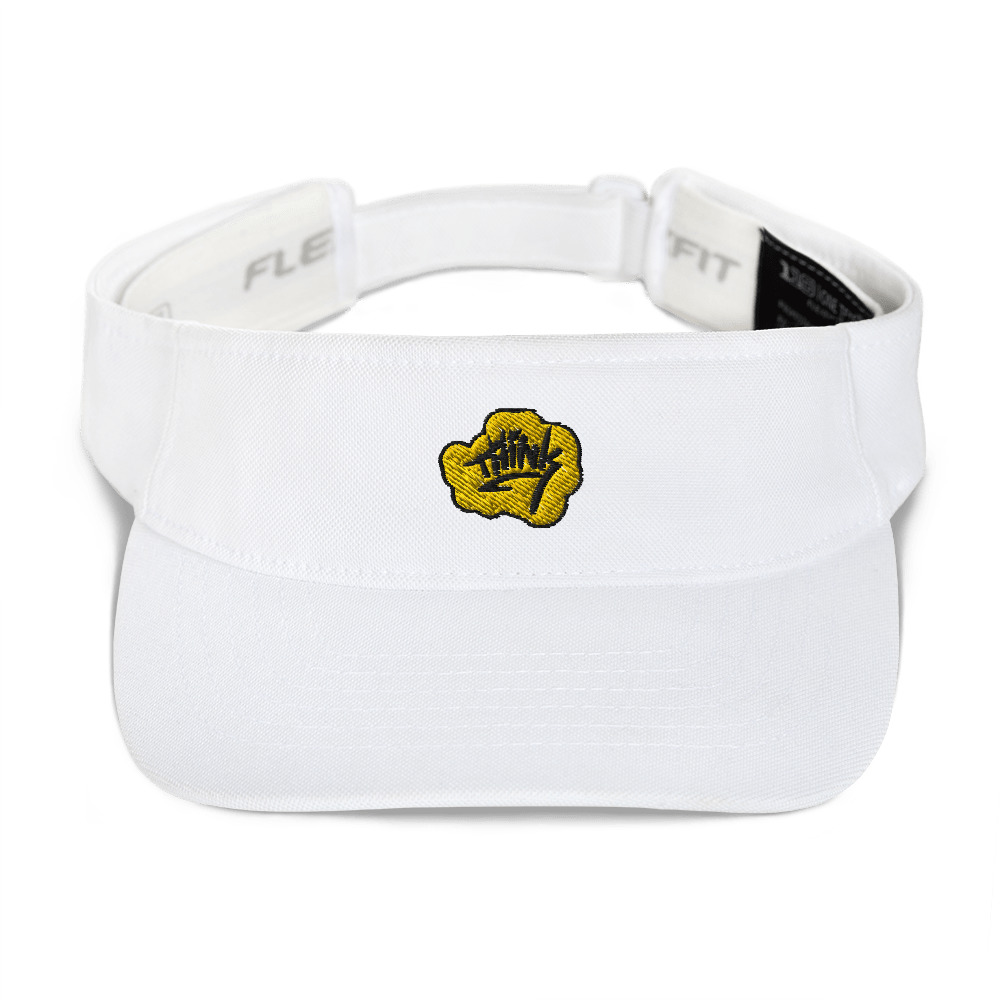 Think Higher Embroidered Bubble Visor - Image 2