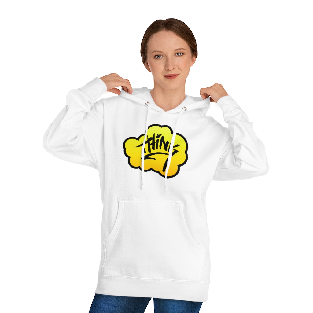 Think Bubble Unisex Hooded Sweatshirt - Image 5