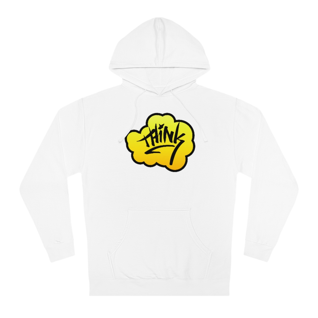 Think Bubble Unisex Hooded Sweatshirt - Image 4